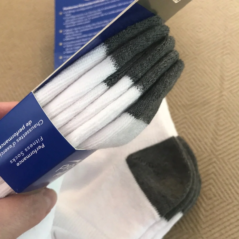 2 packs PROSPRINTS Quarter Cut Socks, 3 pairs per pack *Athletic Performance*